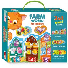 Gra edukacyjna Świat Farma - dla przedszkolaków 1310-01