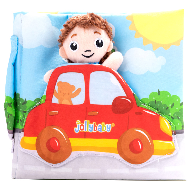 Jolly Baby Książeczka Little driver EN