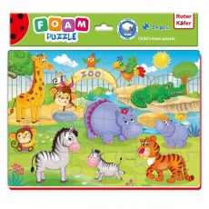 Miękkie puzzle A4 Zoo